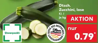 Kaufland Dtsch. Zucchini, lose Angebot