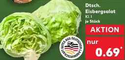 Kaufland Dtsch. Eisbergsalat Angebot