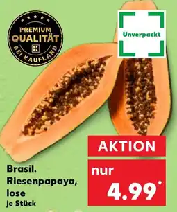 Kaufland Brasil. Riesenpapaya, lose Angebot