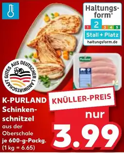 Kaufland K-PURLAND Schinkenschnitzel Angebot