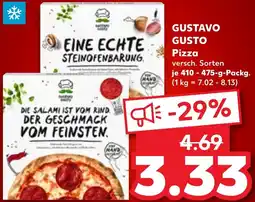 Kaufland GUSTAVO GUSTO Pizza Angebot