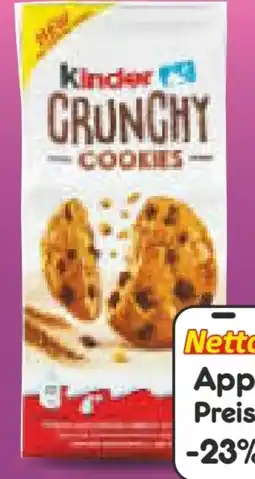 Netto Marken-Discount Ferrero Kinder Crunchy Cookies Angebot