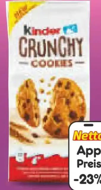 Netto Marken-Discount Ferrero Kinder Crunchy Cookies Angebot