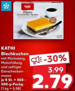Kaufland KATHI Blechkuchen Angebot