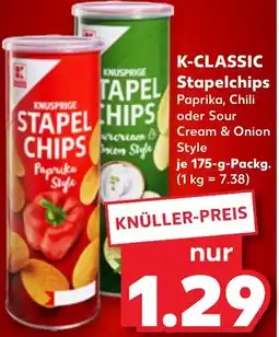 Kaufland K-CLASSIC Stapelchips Angebot