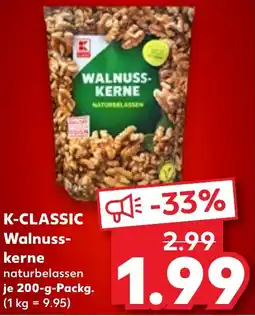Kaufland K-CLASSIC Walnusskerne Angebot