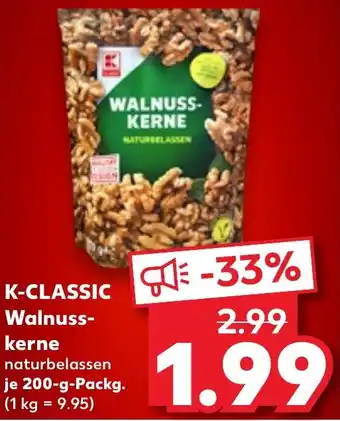 Kaufland K-CLASSIC Walnusskerne Angebot