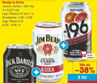 Netto Marken-Discount Cocktails Ready to Drink Angebot