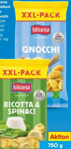 Netto Marken-Discount Hilcona Tortelloni Ricotta & Spinaci XXL Angebot