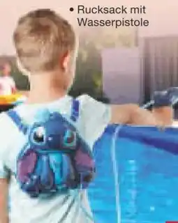 Netto Marken-Discount Wasserspritz-Rucksack Angebot