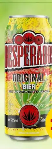 PENNY Desperados Original Bier Angebot