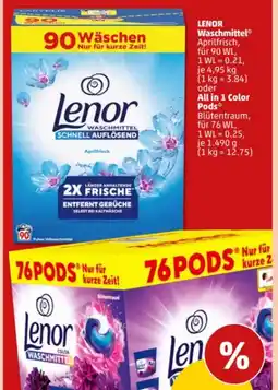 PENNY Lenor Waschmittel Angebot