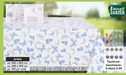 Netto Marken-Discount Living Garden Wetterfeste Tischdecke Angebot