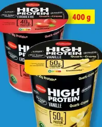 Lidl Milbona High Protein Erdbeere Quark-Creme Angebot