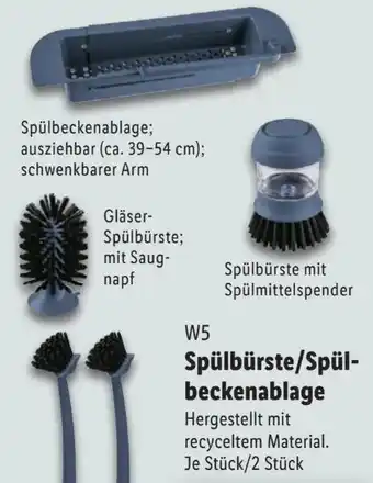 Lidl W5 Spülbürste Angebot