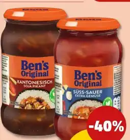 PENNY Ben's Original Saucen Angebot