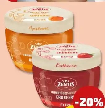 PENNY Zentis Frühstückskonfitüre Extra Angebot