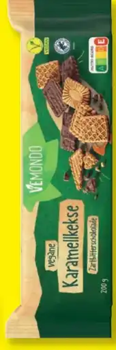 Lidl Vemondo Vegane Karamellkekse Zartbitterschokolade Angebot