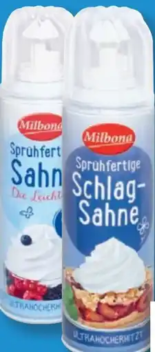 Lidl Milbona Sprühfertige Sahne Angebot