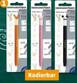 PENNY Eberhard Faber Gelschreiber Animal Erase It! Angebot