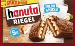 Lidl Ferrero Hanuta Riegel Milch & Nuss Angebot