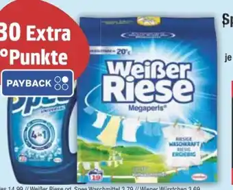 E-Center Weißer Riese Megaperls Angebot