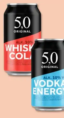 PENNY Oettinger 5,0 Original Whisky & Cola Angebot
