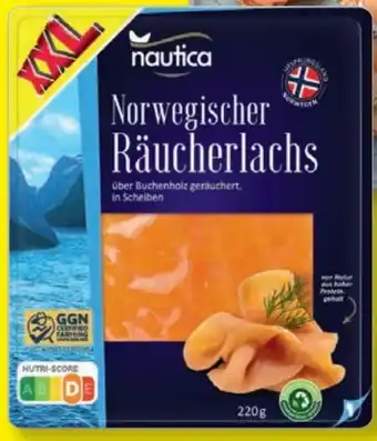 Lidl Nautica Norwegischer Räucherlachs XXL Angebot
