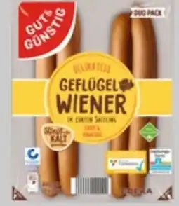 Edeka Xpress Gut & Günstig Delikatess Geflügel-Wiener Angebot