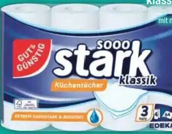E-Center Gut & Günstig Sooo stark klassik Küchentücher Angebot