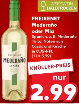 Kaufland FREIXENET Mederaño oder Mia Angebot
