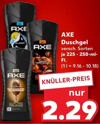 Kaufland AXE Duschgel Angebot