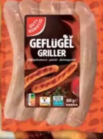 E-Center Gut & Günstig Griller Geflügelbratwurst Angebot