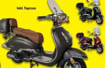 Lidl Alpha Motors Motorroller Retro Firenze Limited Angebot