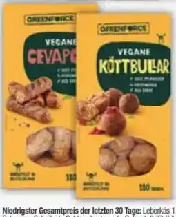 E-Center Greenforce Vegane Köttbullar Angebot
