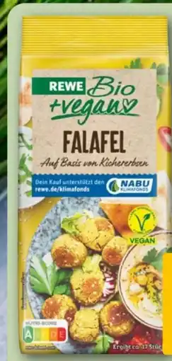 REWE Center Rewe Bio Falafel Vegan Angebot