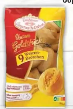 E-Center Coppenrath & Wiese Unsere Goldstücke Brötchen Angebot