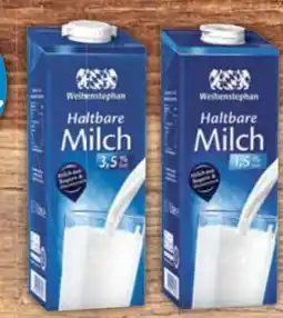 E-Center Weihenstephan Haltbare Milch Angebot