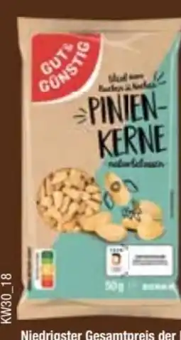 E-Center Gut & Günstig Pinienkerne Angebot