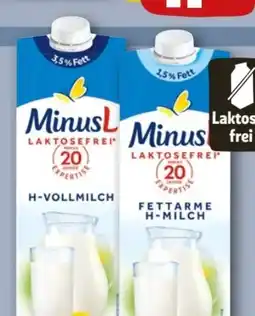REWE Center Omira Minus L fettarme H-Milch Angebot
