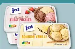 REWE Center ja! Fürst Pückler Eiscreme Angebot