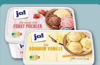 REWE Center ja! Fürst Pückler Eiscreme Angebot
