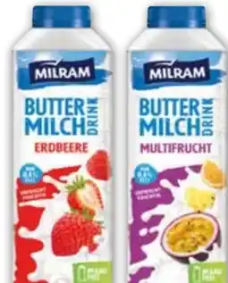 Edeka Milram Buttermilch Frucht-Drink Angebot