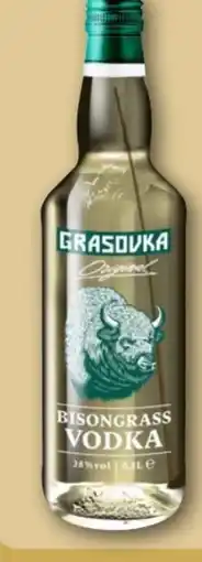 REWE Center Grasovka Bisongrass Vodka Angebot