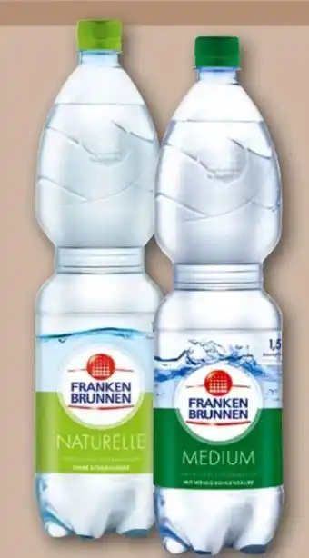 REWE Center Franken Brunnen Mineralwasser Angebot