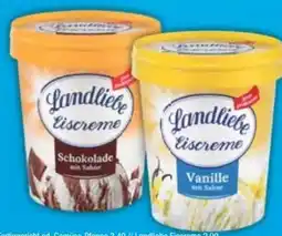E-Center Landliebe Eiscreme Angebot