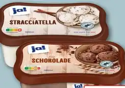 REWE Center ja! Eiscreme Angebot