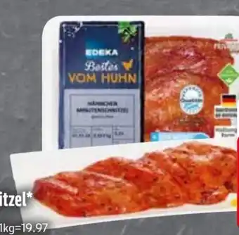 Edeka Edeka Bestes vom Huhn Hähnchen Minutenschnitzel Angebot
