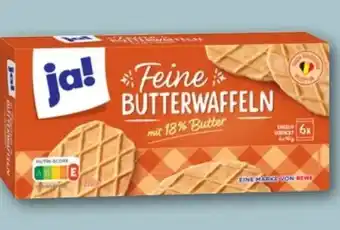 REWE Center ja! Feine Butterwaffel Angebot