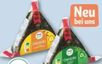 REWE Center Rewe to go Onigiri Angebot